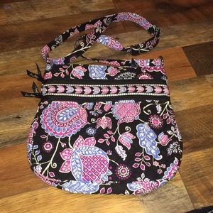 Vera Bradley Triple Zip Hipster in Alpine Floral